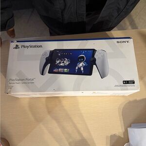 Sony PlayStation Portal with Blue and White Accents